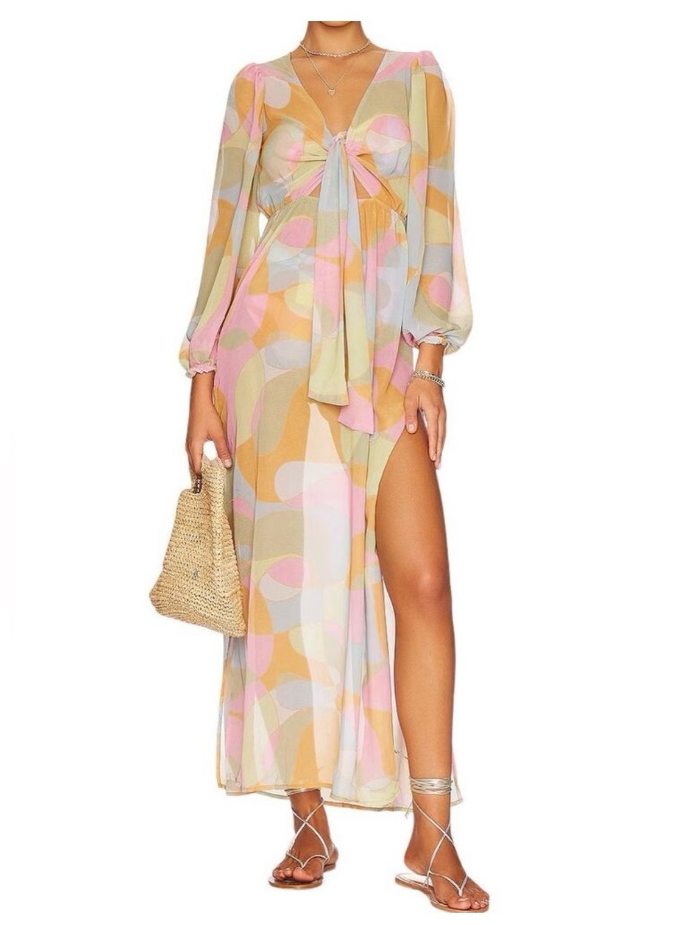 NWT Beach Riot Swim Coverup Shiloh in Waikiki Wave Size M Beach Coverup Resort
